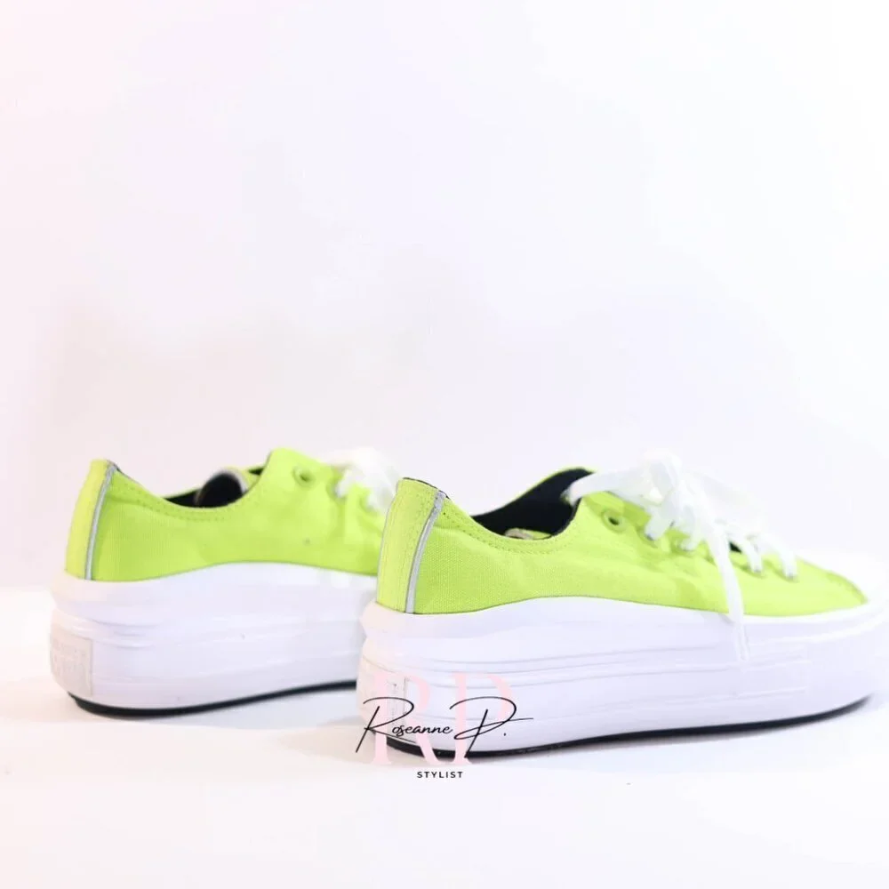 Converse Chuck Taylor All Star Move Low Lime Twist SZ 7 NWOT